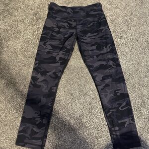 ZYIA Black Camouflage Leggings